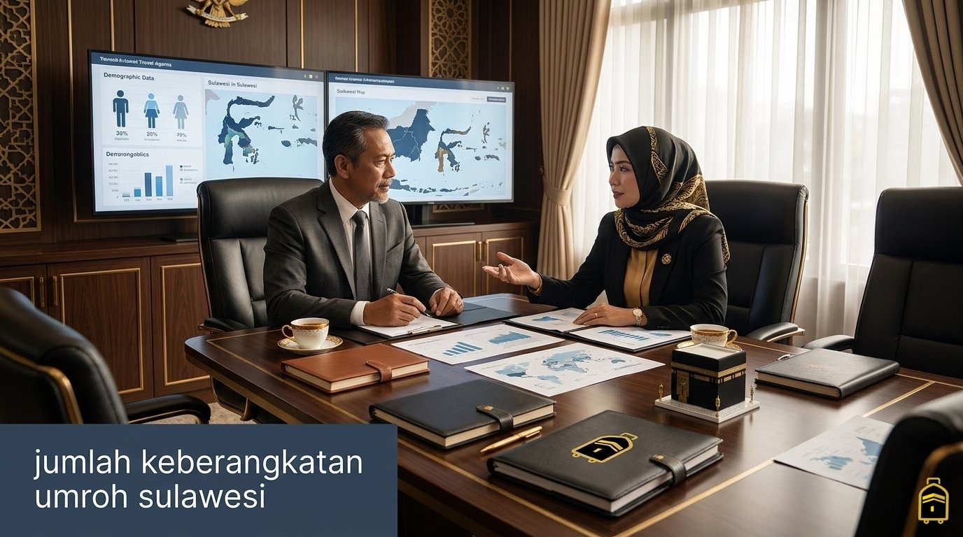 Jumlah Keberangkatan Umroh Sulawesi
