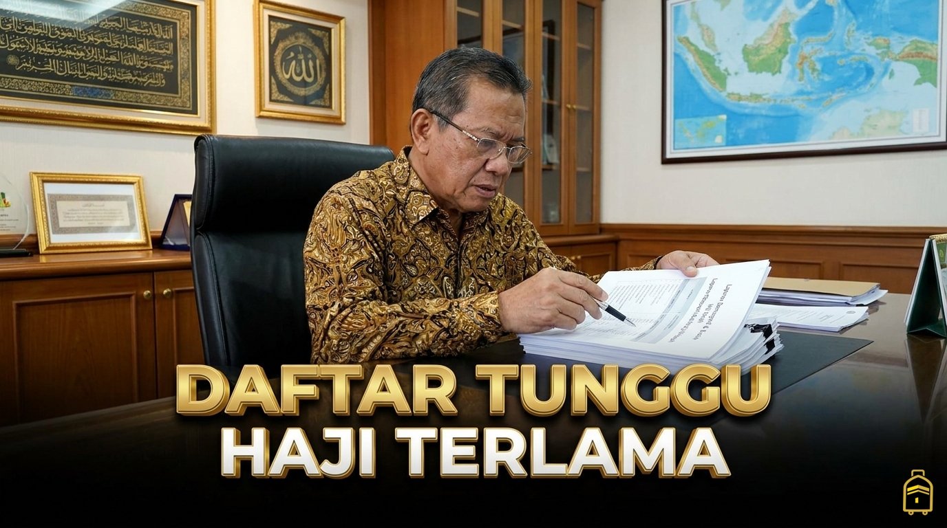 daftar tunggu haji terlama