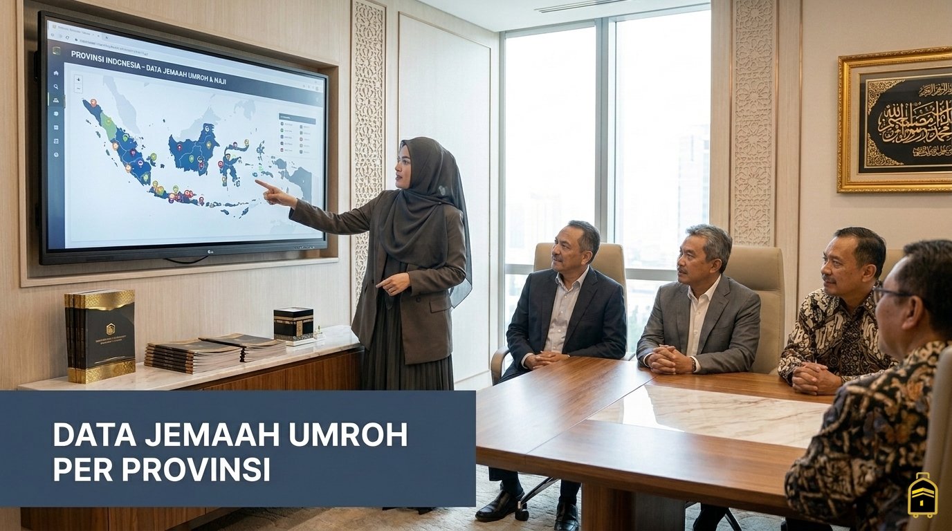 data jemaah umroh per provinsi dan peta ekspansi travel