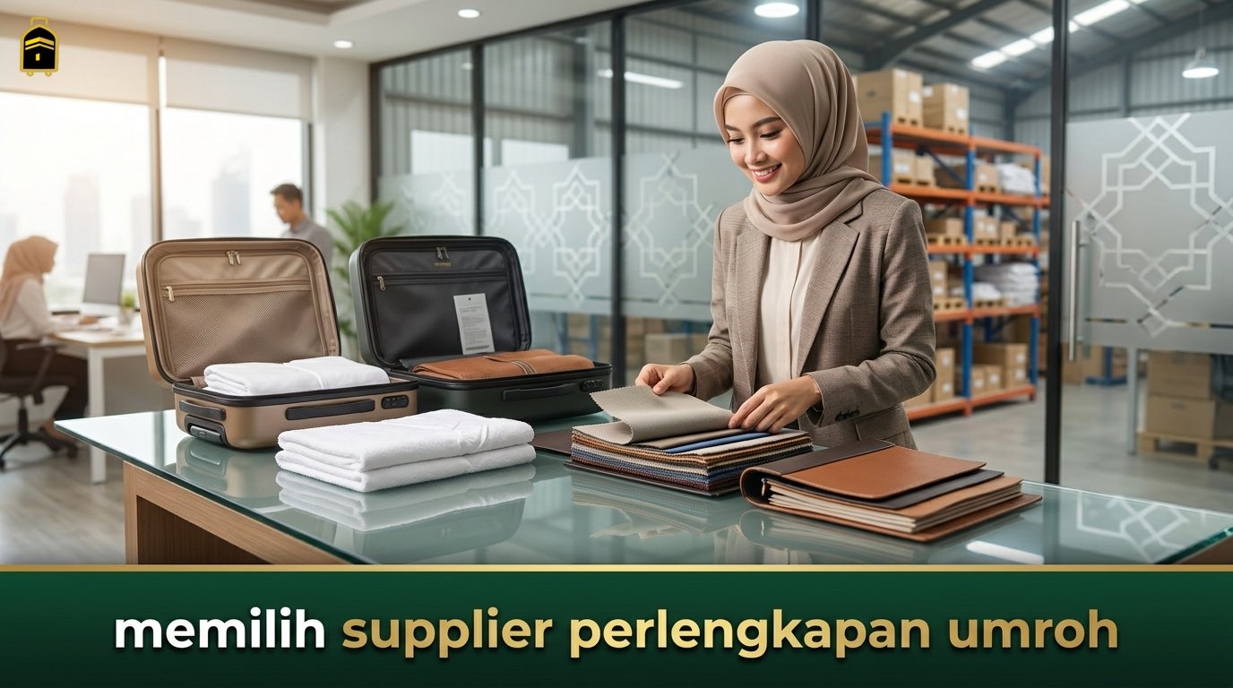 memilih supplier perlengkapan umroh
