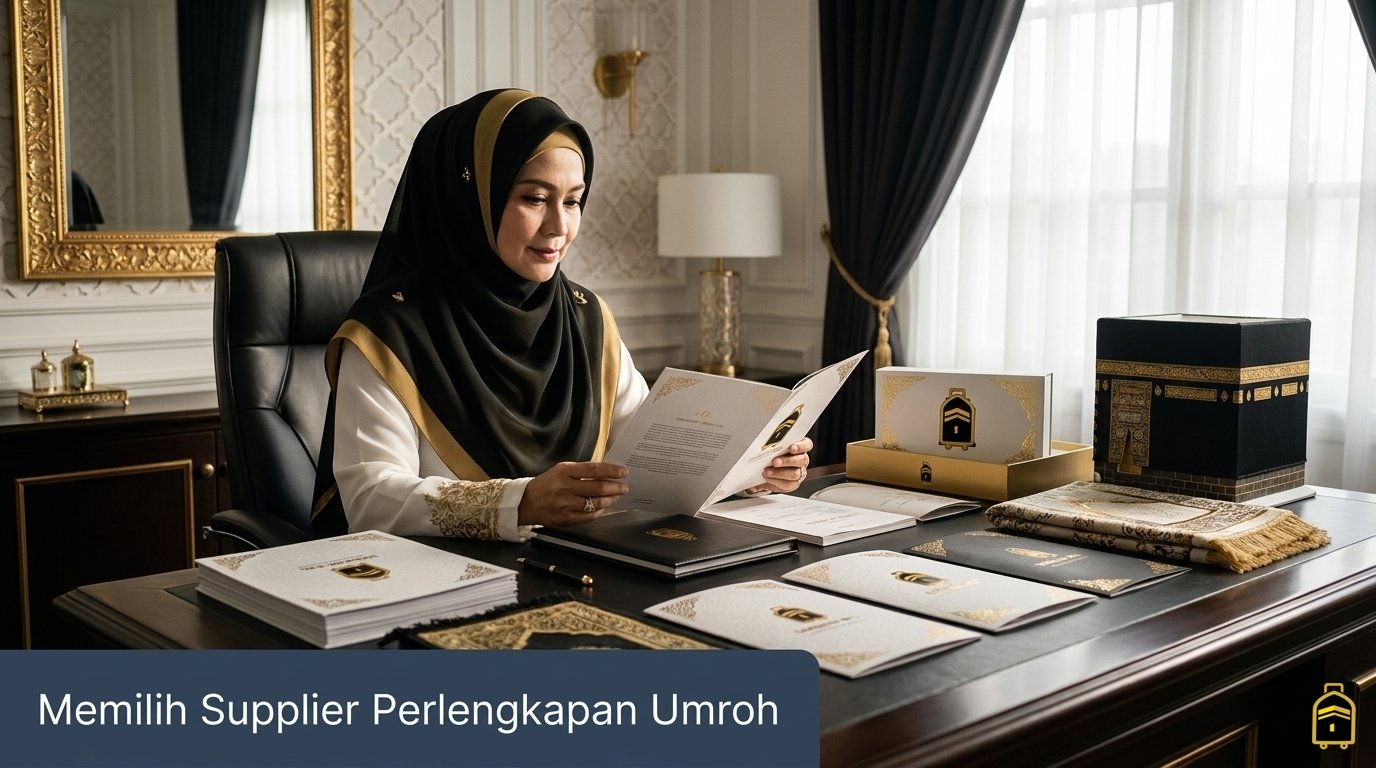 memilih supplier perlengkapan umroh
