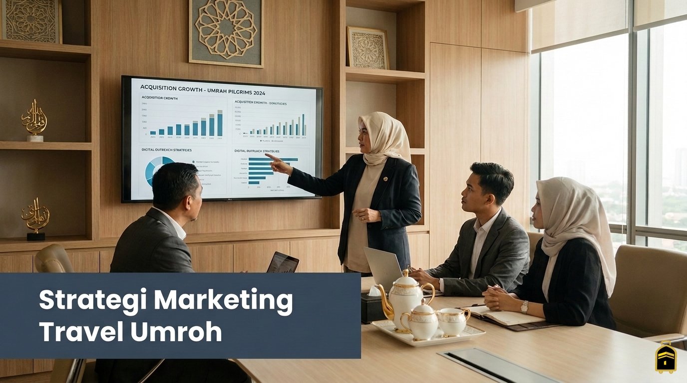 strategi marketing travel umroh