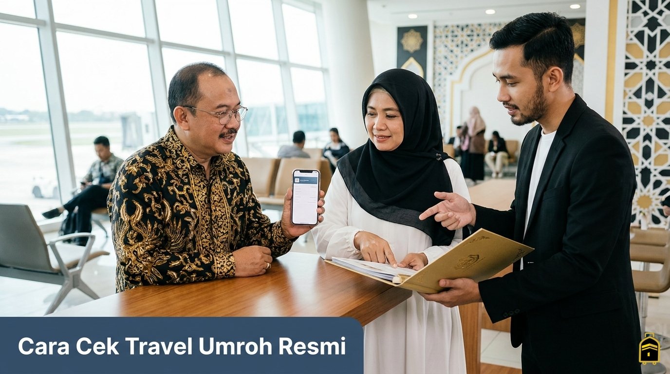 cara cek travel umroh resmi di kemenag dan aplikasi pusaka