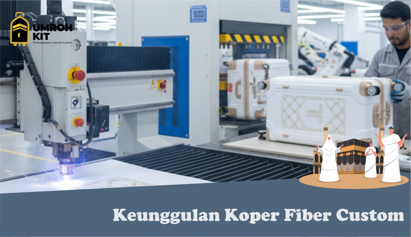 keunggulan koper fiber custom