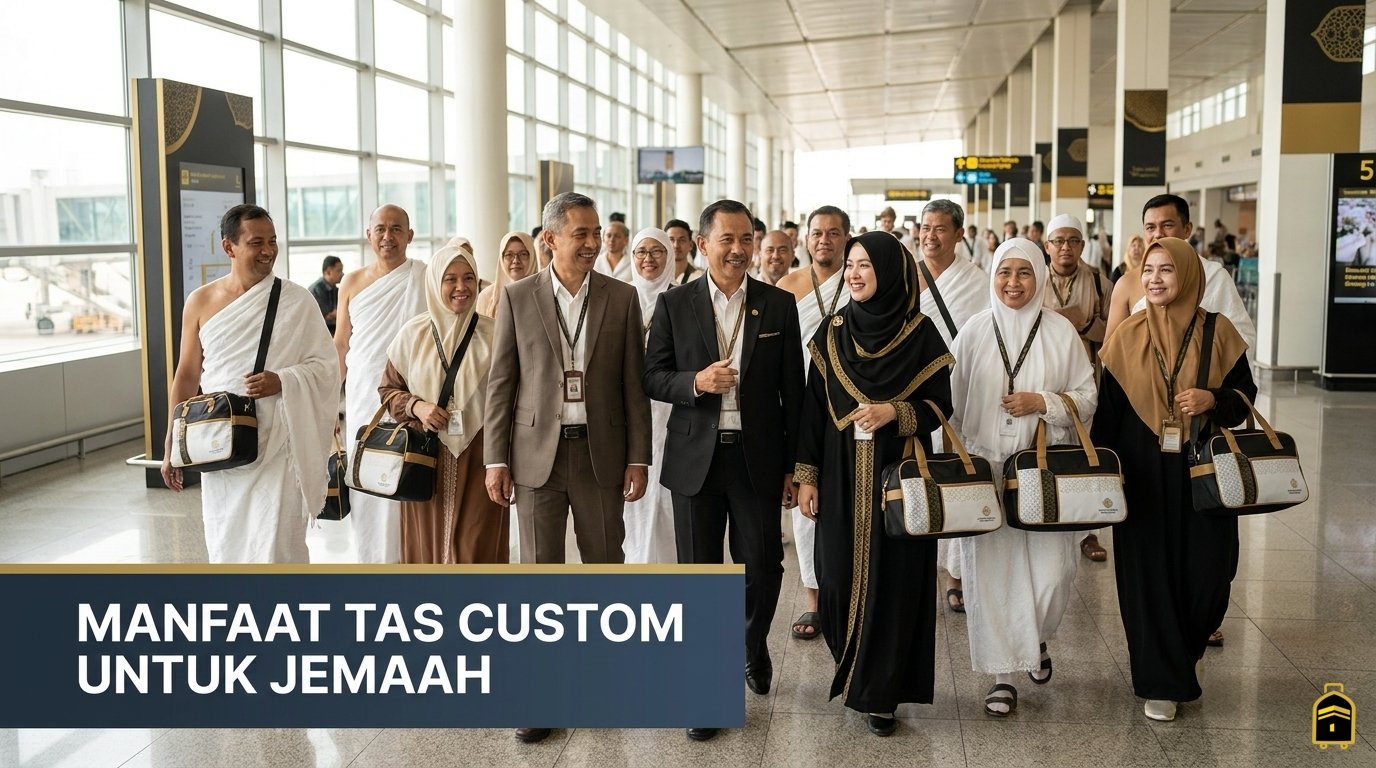 manfaat tas custom untuk jemaah