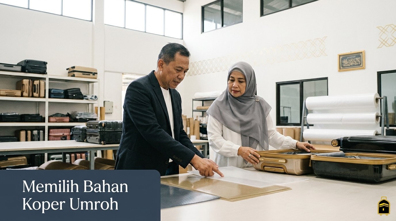 tips memilih bahan koper umroh