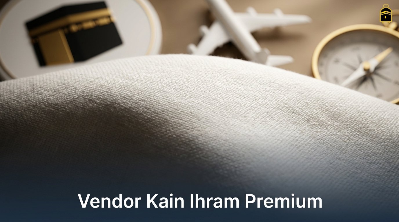 Vendor dan Pabrik Kain Ihram Premium