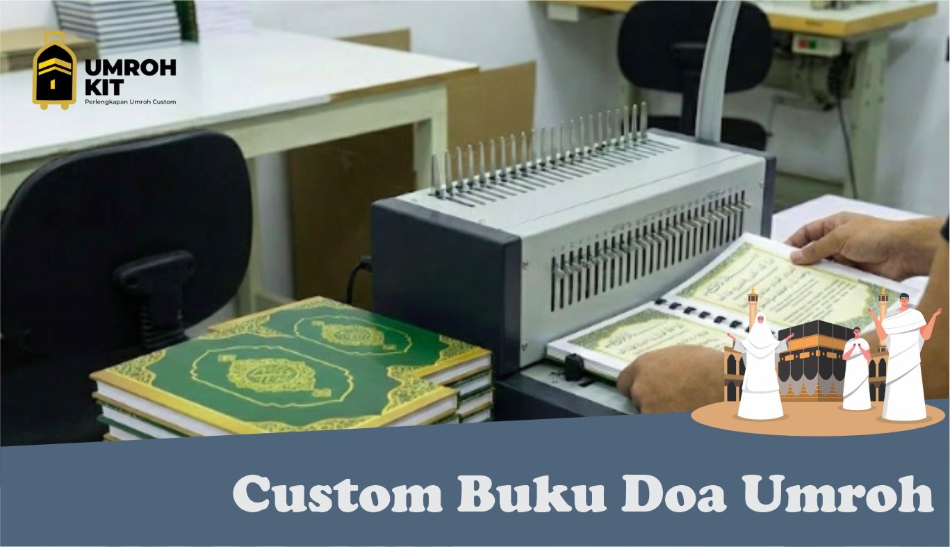 custom buku doa umroh