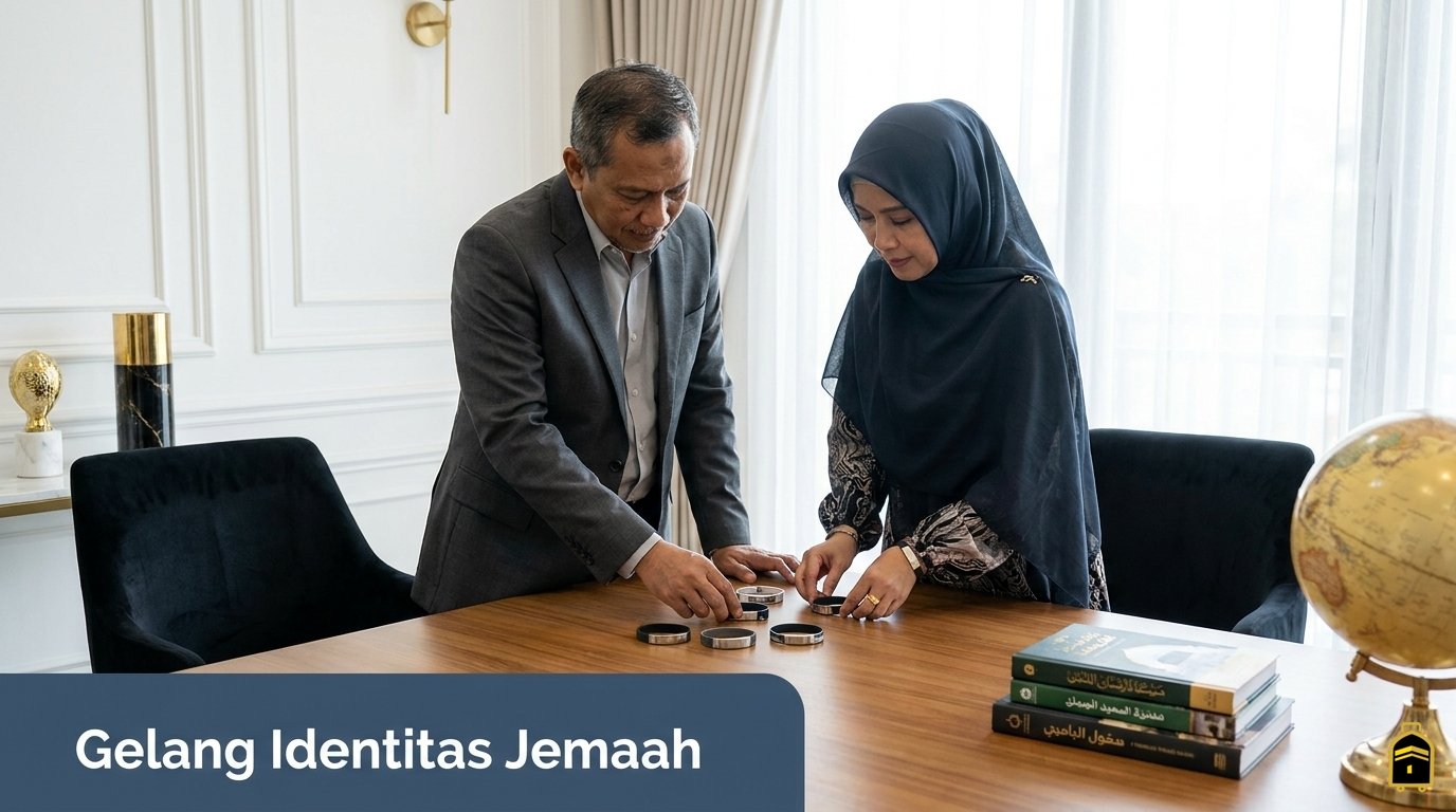 Gelang Identitas Jemaah Haji dan Umroh