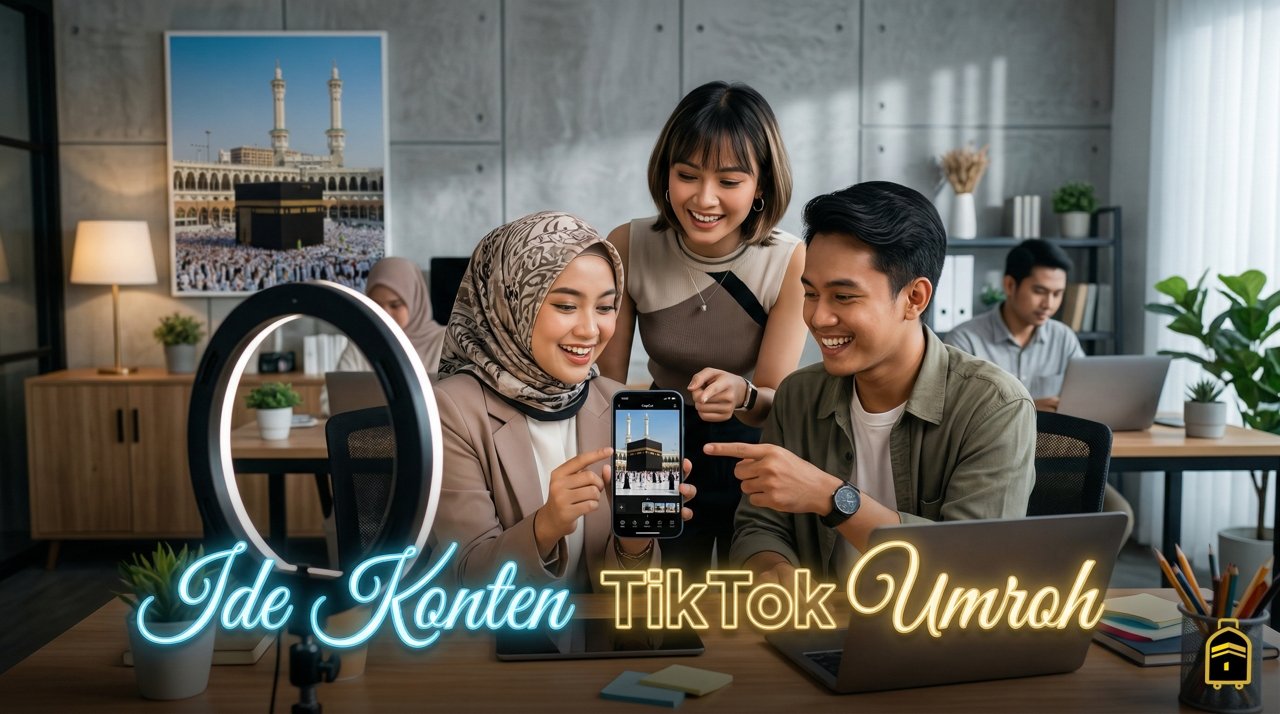 ide konten tiktok umroh