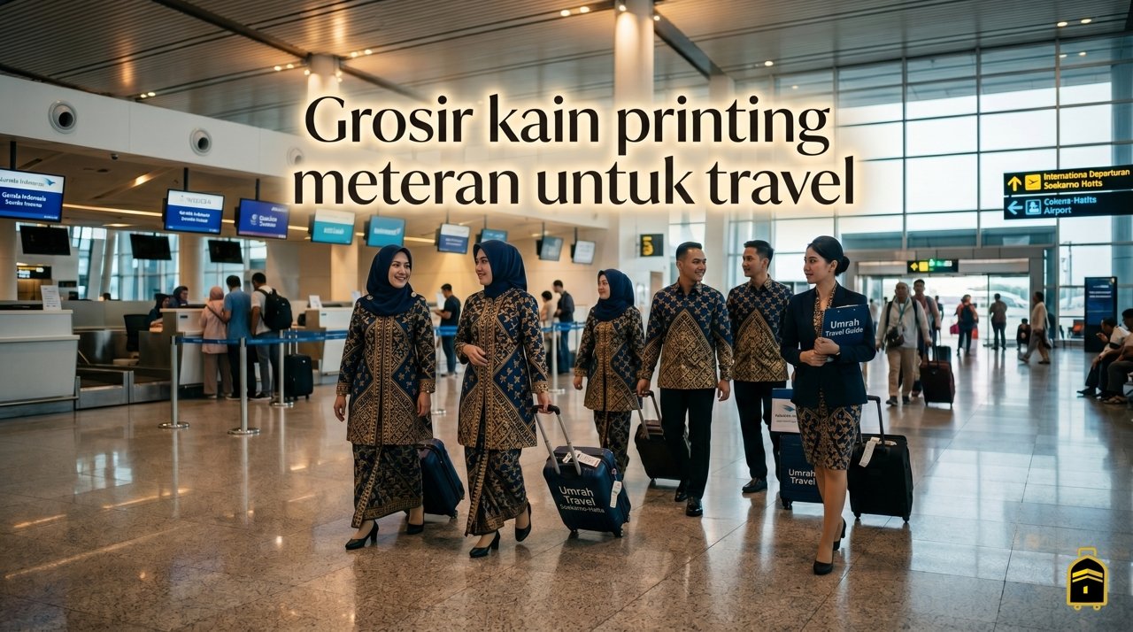 Grosir kain printing meteran untuk travel