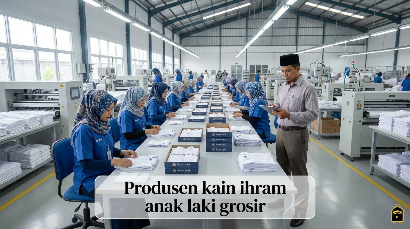 Produsen kain ihram anak laki grosir