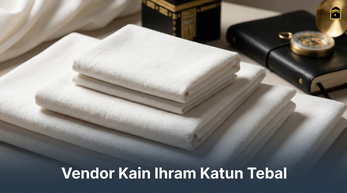 Vendor kain ihram katun tebal b2b