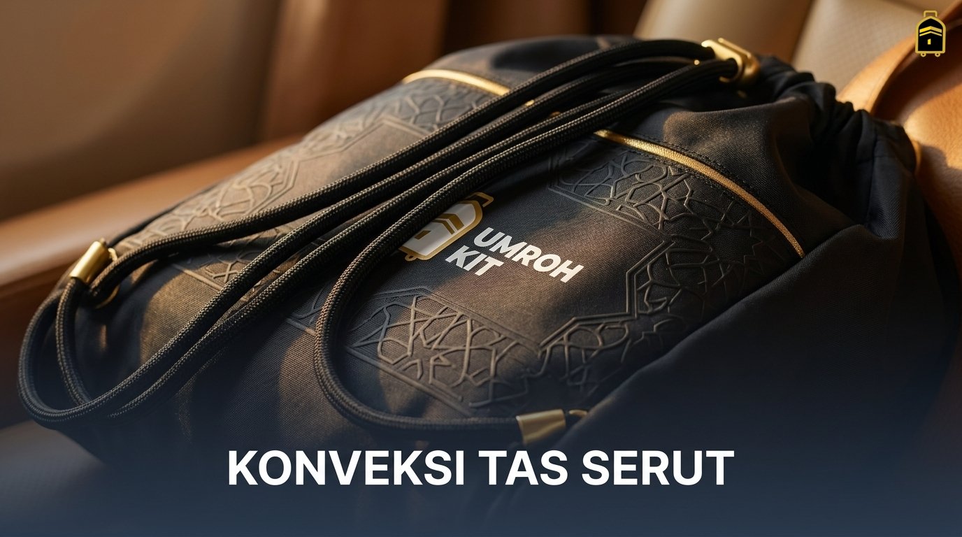 Vendor dan konveksi tas serut umroh