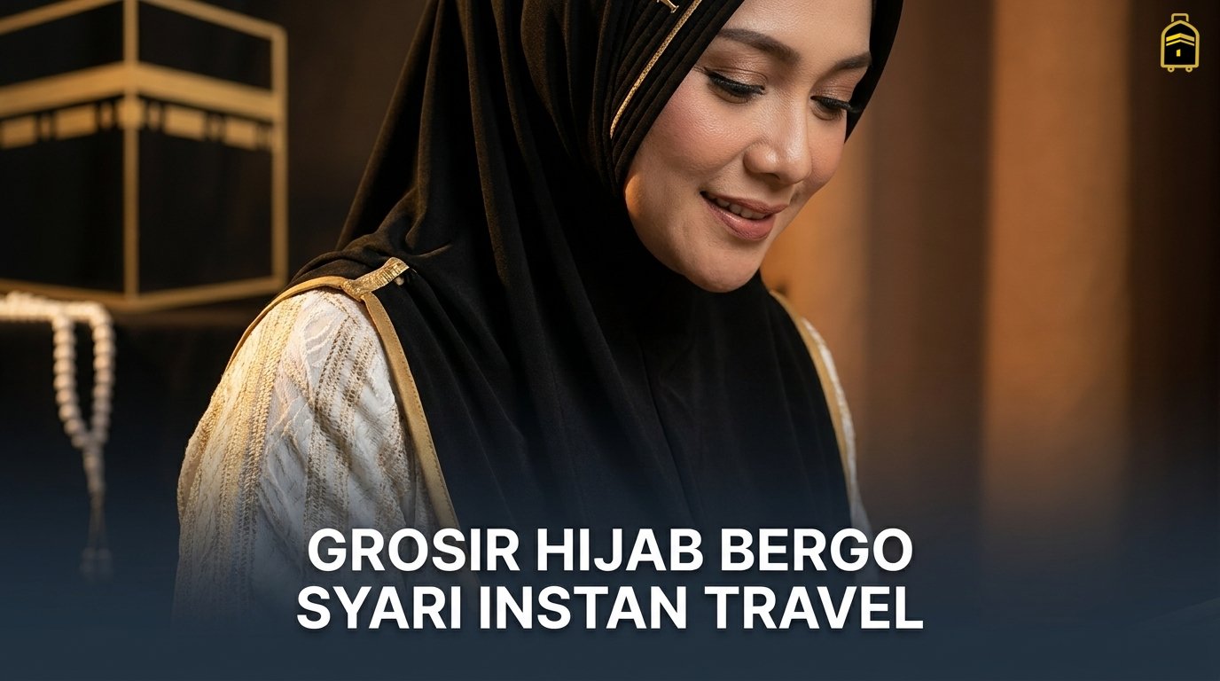 grosir hijab bergo syari instan travel