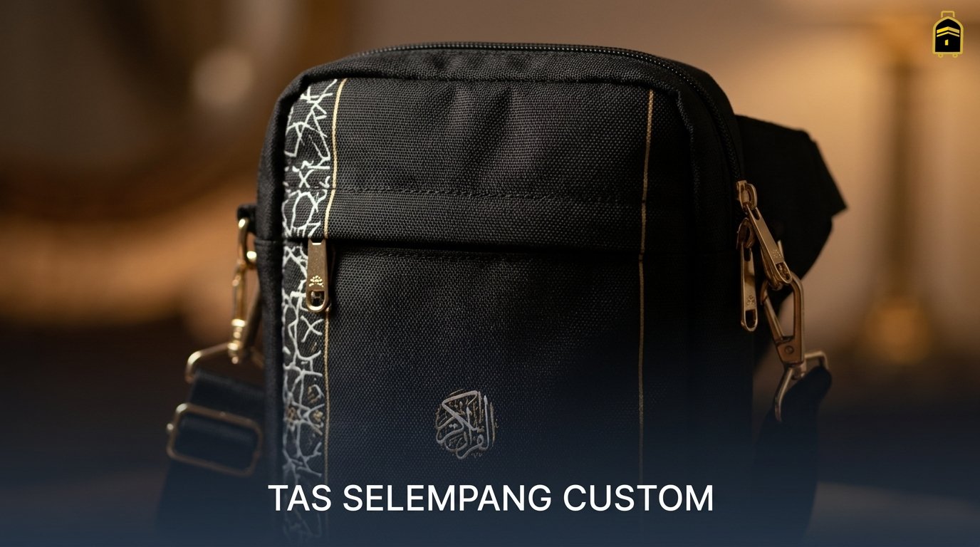 tas selempang Custom Logo